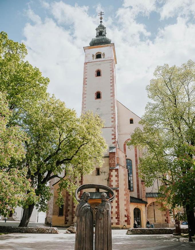 Alure Residences 10 - 24H Self Check-In & Private Parking Next To The Apartment Building Included, City Center Right On Snp Square In A Quiet Passage, New Building, Best Deal In Town バンスカー・ビストリツァ エクステリア 写真